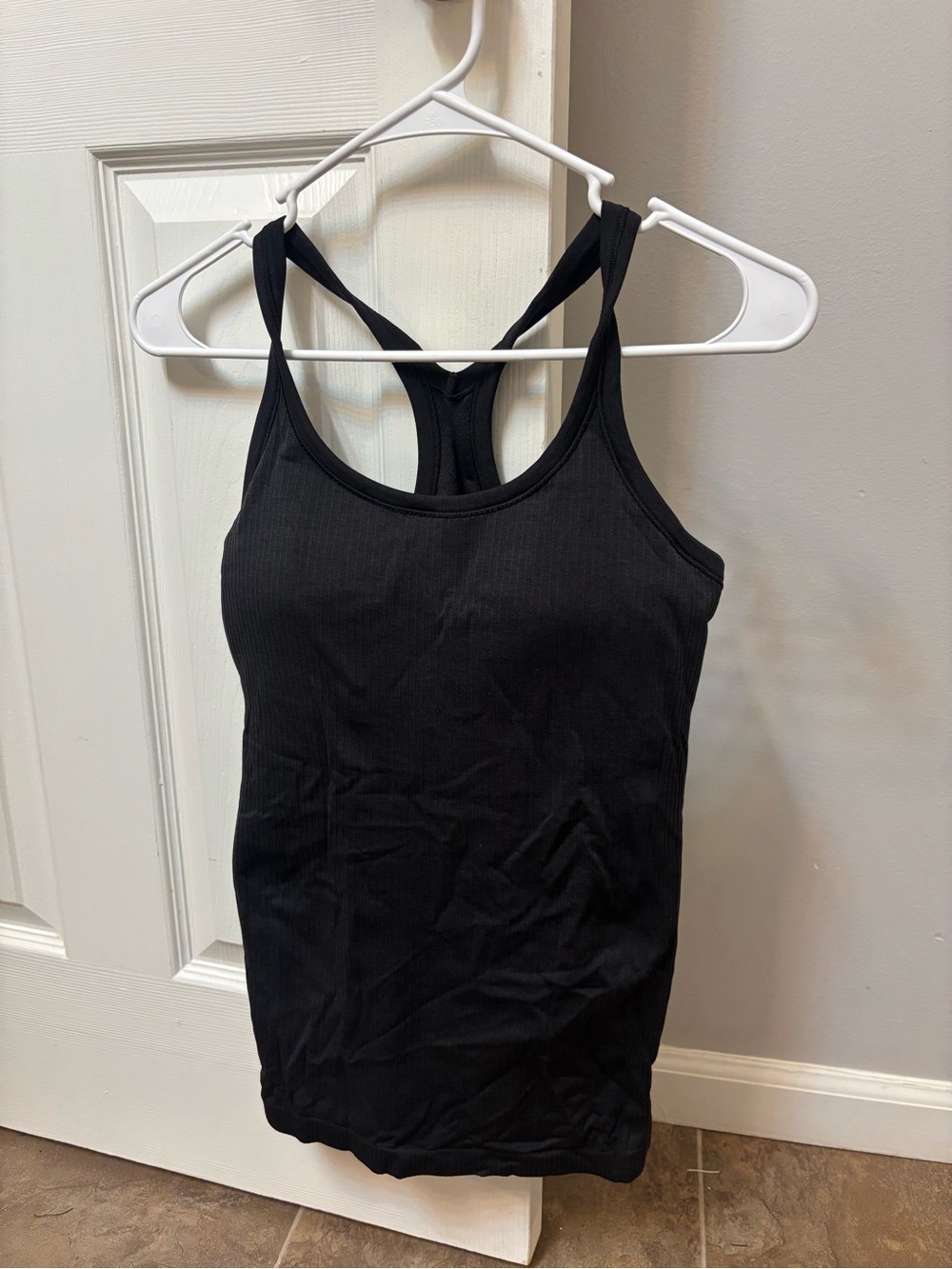lululemon athletica Black Racerback Tank